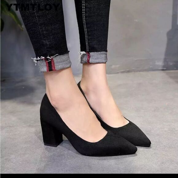 BRAND NEW XAPPEAL SUEDE POINTED TOE WOMEN"S PUMP SHOES - Picture 1 of 16